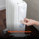 Warmlite 1500W Oil Filled Radiator White