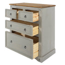 Corona Grey 2+2 Drawer Chest