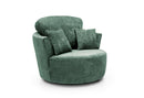 Heidi Swivel Chair - Rifle Green