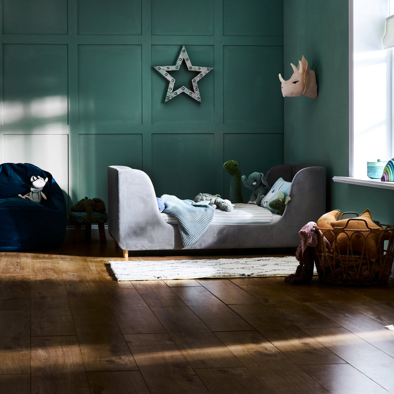 Lily Toddler Bed - Velvet Grey