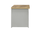 Harper 1 Drawer Lamp Table- Grey