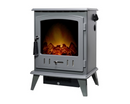 Livi Electric Stove in Grey Enamel