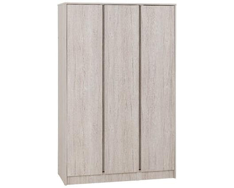 MALVERN 3 DOOR WARDROBE - URBAN SNOW