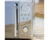 Swan 800W 20L Digital Microwave Silver