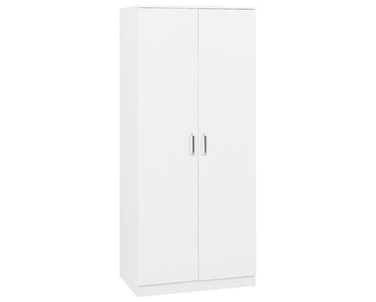 DAKOTA 2 DOOR WARDROBE - WHITE