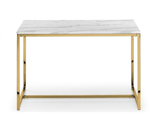 Scarlett Dining  Table - Gold