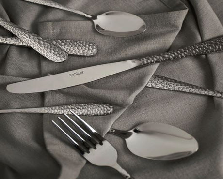 Sabichi 16 Piece Hammered Cutlery Set