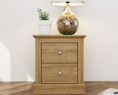 Dagwood Bedside Cabinet Oak