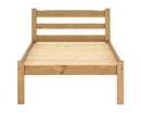 Panama Single Bed - Natural Wax