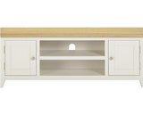 WINDSOR STRAIGHT TV UNIT - NATURAL OAK