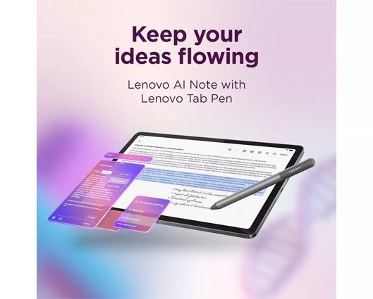 Lenovo Idea Tab 11 Inch 128GB Wi-Fi Tablet + Tab Pen - Grey