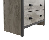 Baxter 2+2 Drawer Chest- Grey