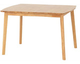 EMERY EXTENDING DINING SET (X6 CHAIRS) - NATURAL OAK EFFECT