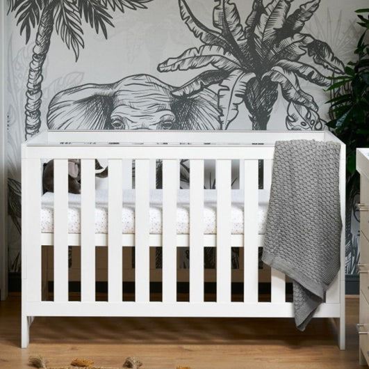 Nika Cot Bed - White Wash