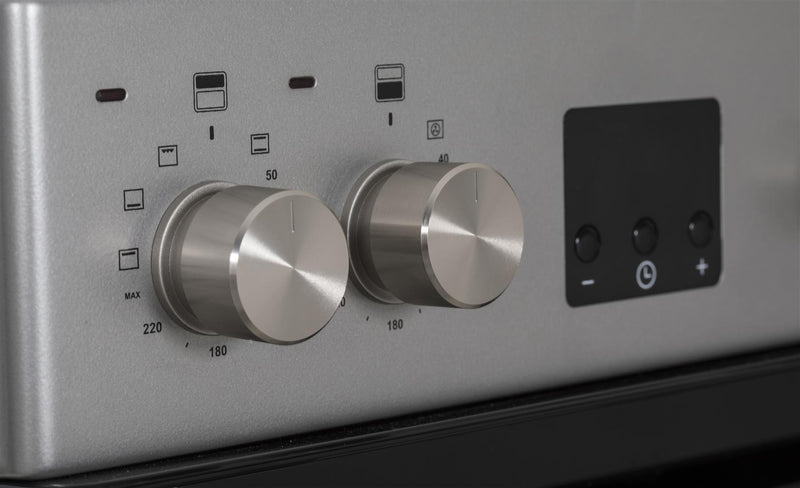 C60CDOS Creda Silver 60cm Ceramic Double