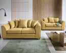 Daisy 3 Seater Sofa - Mustard