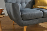 Largo 2 Seater Sofa Grey