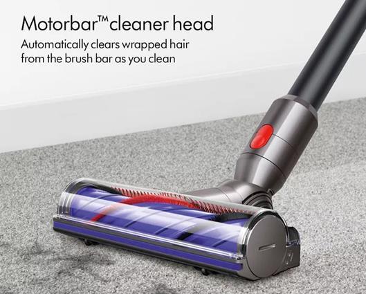 DYSON V8 Total Clean Cordless Vacuum Cleaner - Nickel & Silver