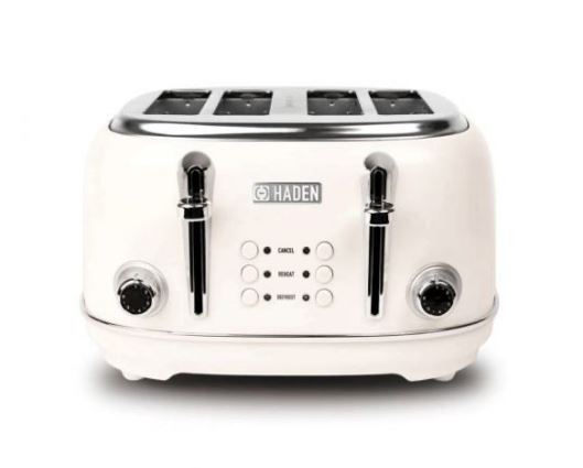 Haden Heritage 4 Slice Toaster Ivory