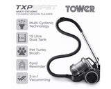 Tower TXP10 1.5 Litre Cylinder Vacuum Cleaner