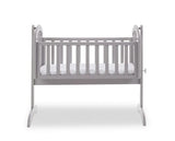 Sophie Crib + Foam Mattress - Warm Grey