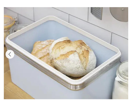 Retro Bread Bin - Blue