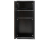 MALVERN 2 DOOR WARDROBE - BLACK