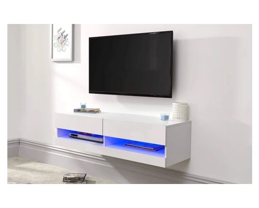 Graze LED 120cm Wall TV Unit