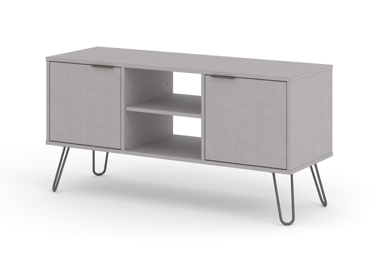 Austin Grey 2 Door Flat Screen TV Unit