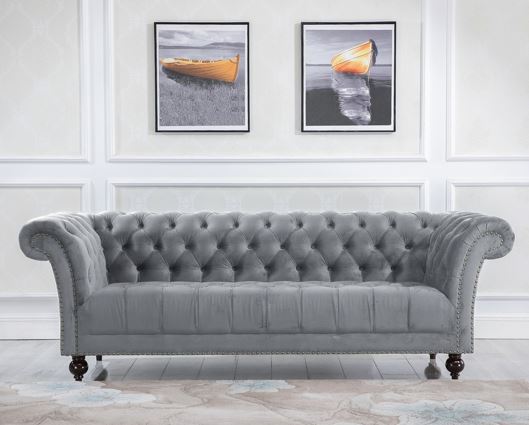 Highland 3 Seater Sofa - Grey