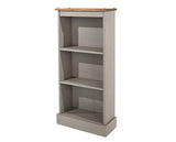 Corona low narrow bookcase