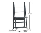 Ladder Desk-Dark Grey