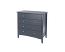 Como 4 Drawer Chest-Midnight Blue