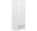 Arlo 2 Door 1 Drawer Wardrobe- White