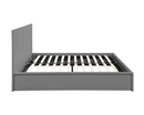 Oslo Double Ottoman Bed - Grey