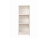 Medium Narrow Bookcase-White