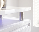 Arctic High Gloss Led Sideboard- White
