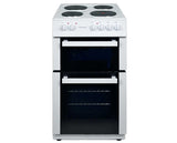 Statesman FUSION50W 50cm Twin Cavity Electric Cooker with Solid Plate Hob