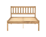 Lisbon Small Double Bed - Pine