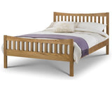 Bergamo Double Bed - Oak