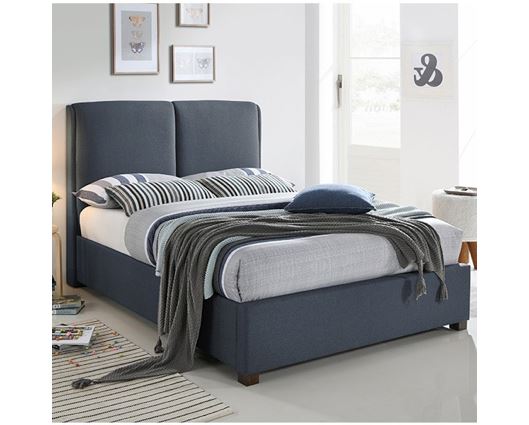 Oakland Double Bed Frame - Dark Grey