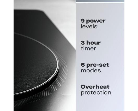 Daewoo 25L Table Top Oven and Single Induction Hob