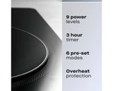 Daewoo 25L Table Top Oven and Single Induction Hob