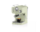 Swan Retro Pump Espresso Coffee Machine - Green