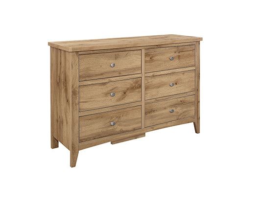 Hampstead 6 Drawer Chest- Oak