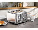 Daewoo Kensington 4 Slice S/steel Toaster