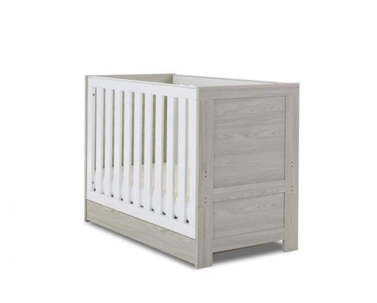 Nika Cot Bed & Under Drawer - Grey Wash & White