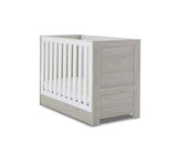 Nika Cot Bed & Under Drawer - Grey Wash & White