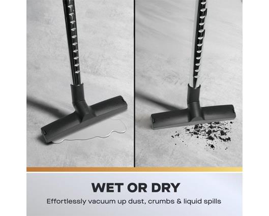 DAEWOO 10L WET AND DRY VACUUM - BLACK