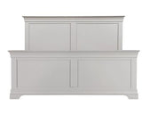BORDEAUX 5' HIGH END BED - PEBBLE GREY